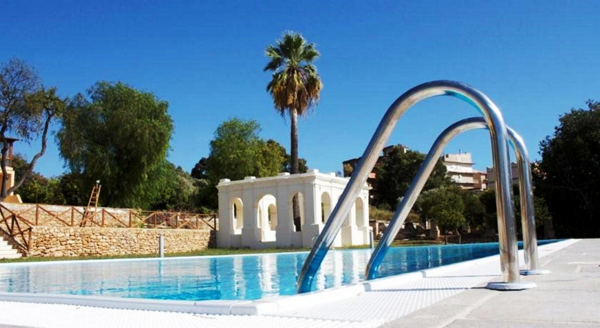 Hotel Villa Calandrino Sciacca Bagian luar foto