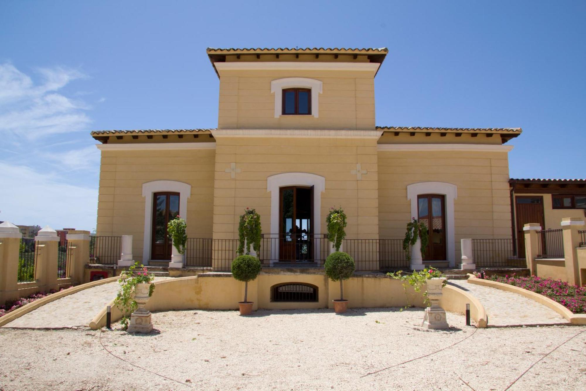 Hotel Villa Calandrino Sciacca Bagian luar foto