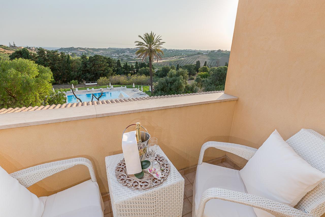 Hotel Villa Calandrino Sciacca Bagian luar foto
